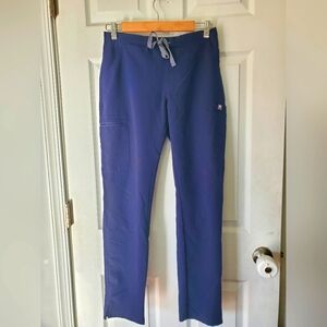 FIGS Technical Collection Scrub Pants Womens XS Tie Front Stretch Medical
